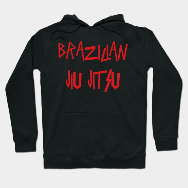 Brazilian Jiu Jitsu Slay BJJ Hoodie by fromherotozero